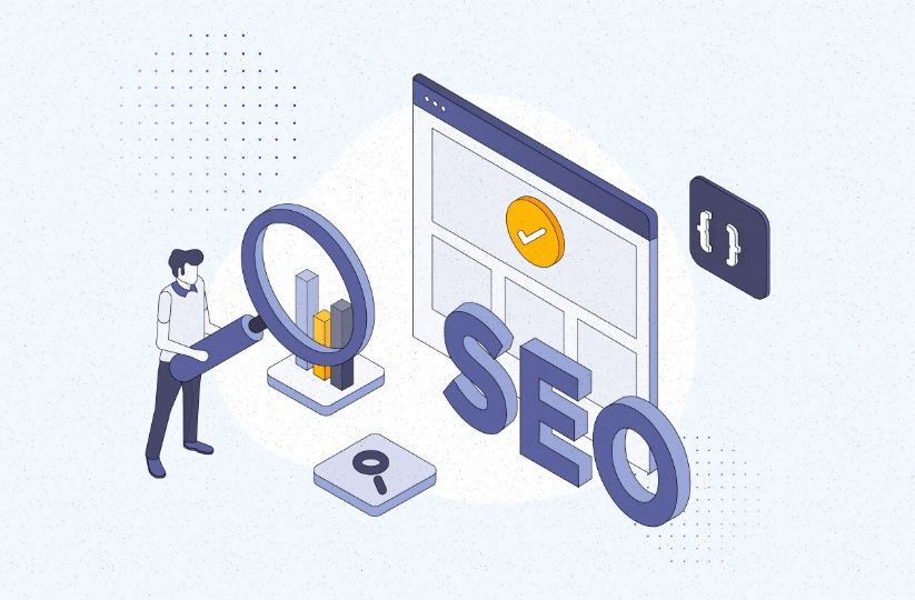 SEO illustration.