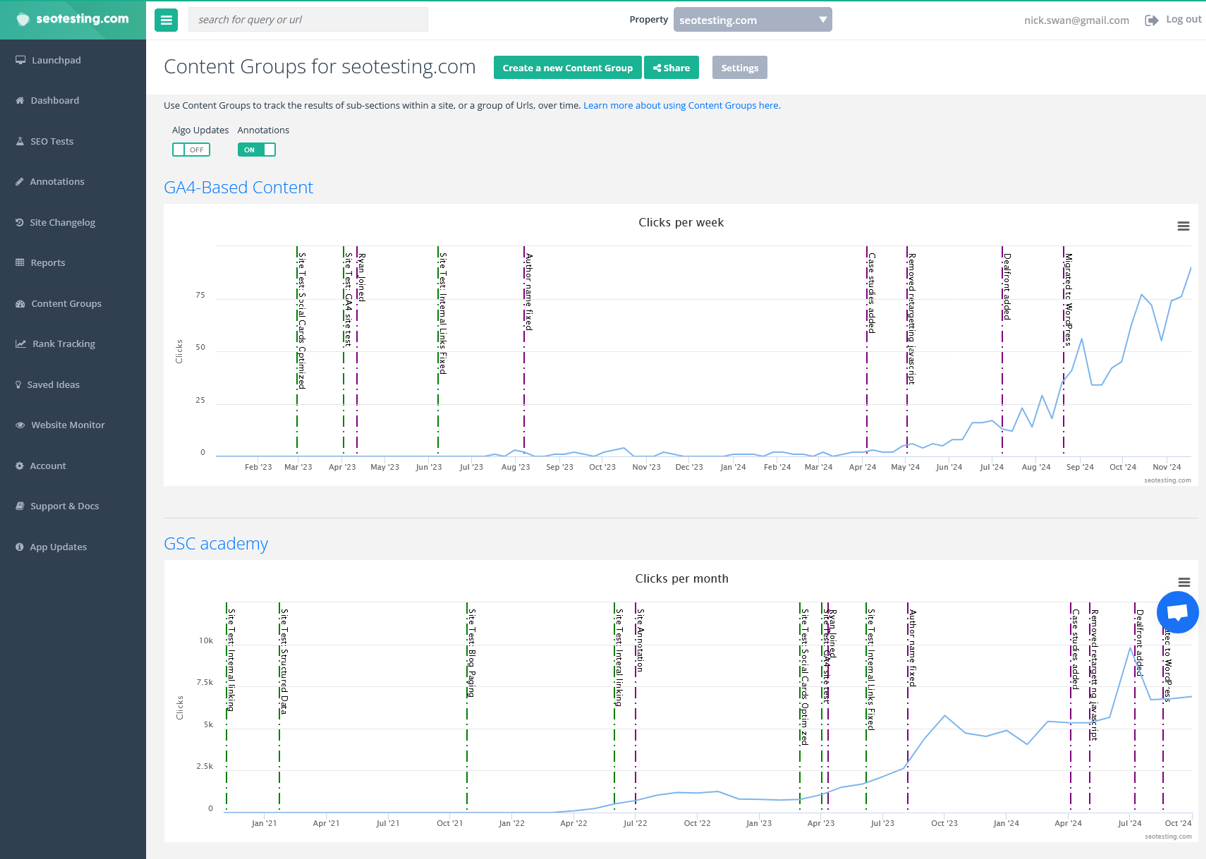 Track and prove the impact of your SEO efforts