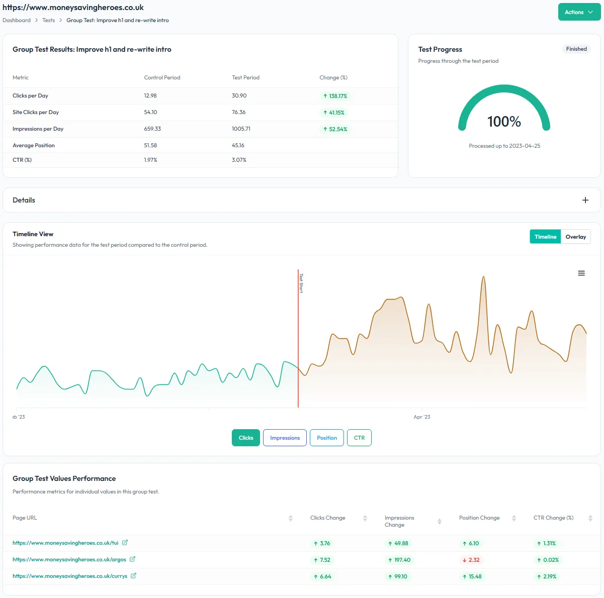 Why run time-based tests with SEOTesting?