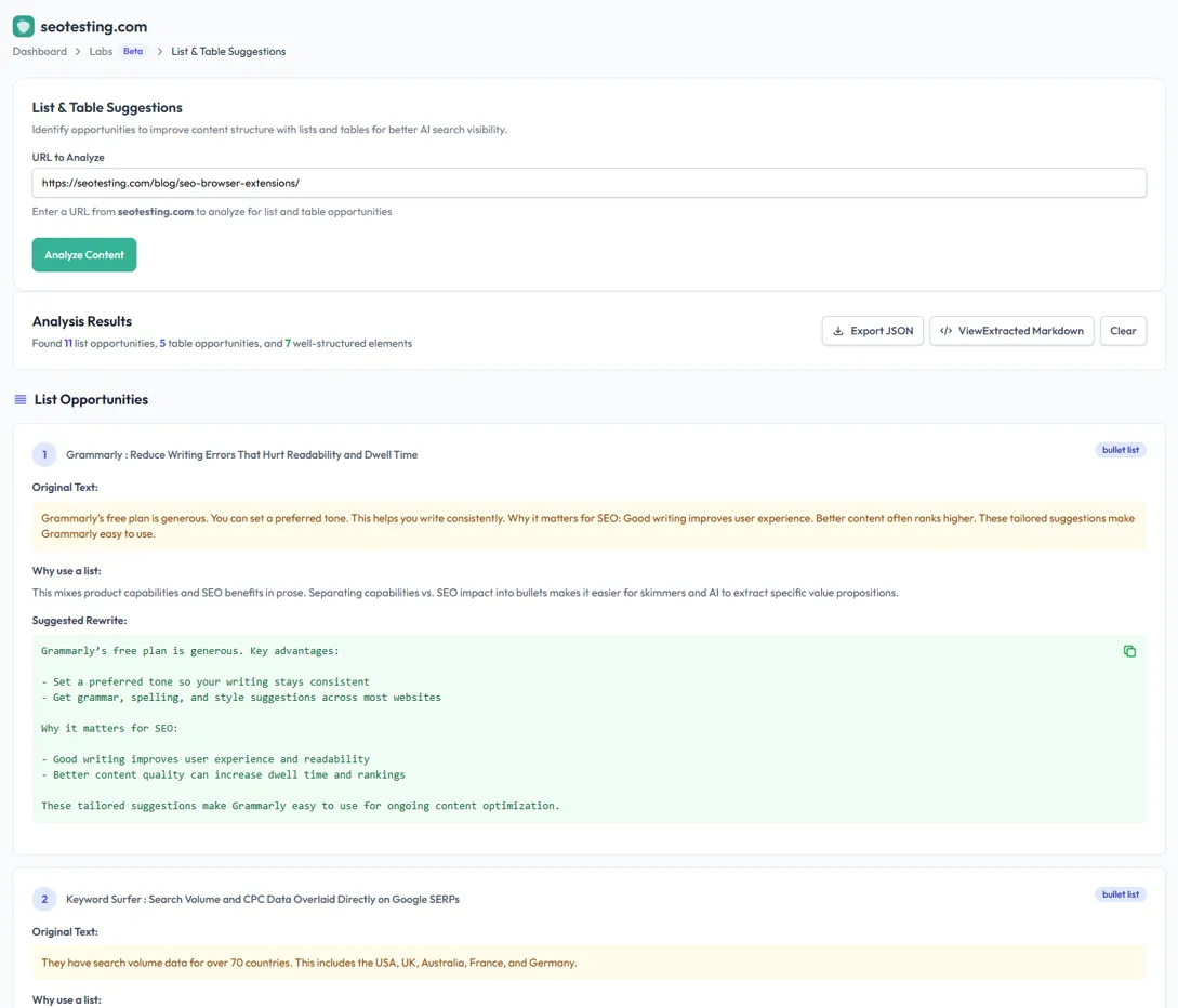 Make Your Content Easier to Extract