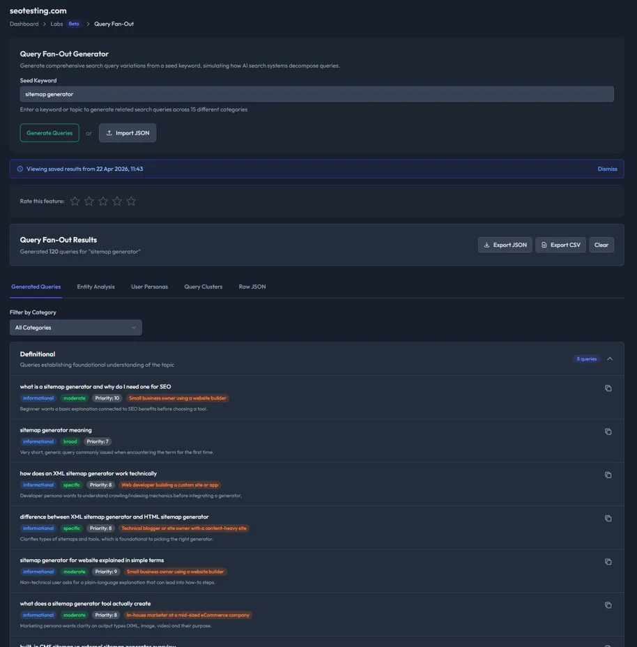 Go from 'this page might need work' to a clear list of fixes